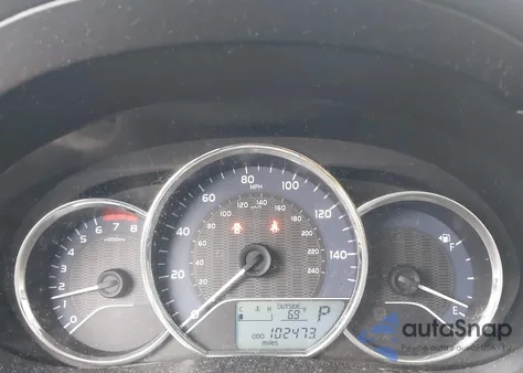 2015 Toyota Corolla Le из США, поврежденный, VIN 5YFBURHE5FP276027